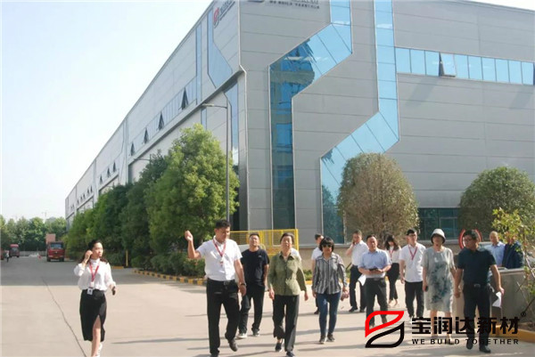 國家住建部專家組蒞臨寶潤達(dá)參觀考察